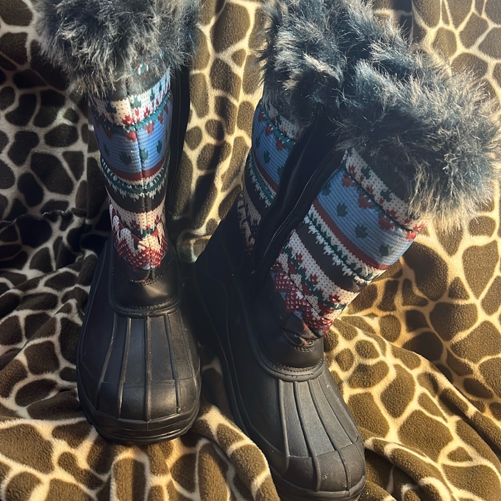 JANDS Women’s Winter  Rain /Snow Super Warm Boots